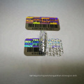 VOID holographic tamper evident seal labels 3D laser hologram security packaging stickers